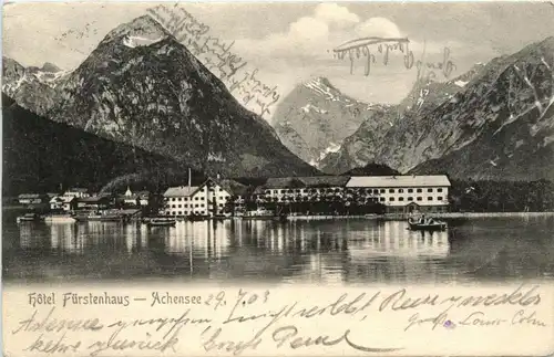 Achensee/Tirol Orte und Umgebung, Achensee, Pertisau, Hotel Fürstenhaus -324894