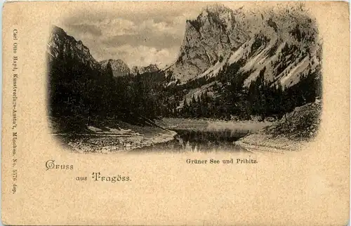 Tragöss-Oberort/Steiermark und Umgebung - Grüner See und Pribitz -325578