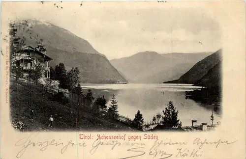 Achensee/Tirol und Umgebung - Achenseehof gegen Süden -325728