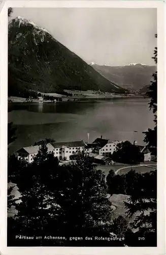 Achensee, Pertisau, gegen das Rofangebirge -324994