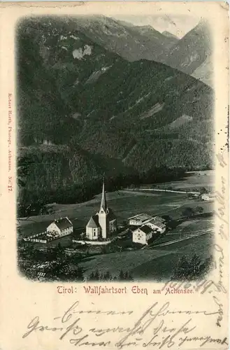 Achensee/Tirol und Umgebung - Wallfahrtsort Eben -325698