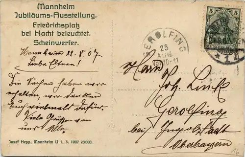 Mannheim - Jubiläums Ausstellung -279178