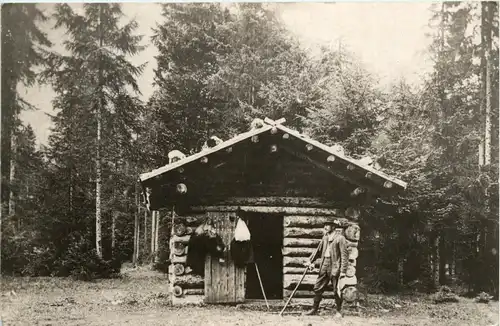 Achensee/Tirol und Umgebung - Hütte im Wald -325834