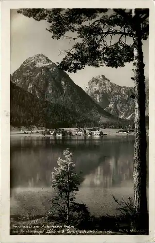 Achensee, Pertisau, mit Tristenkopf und Sonnjoch -324790