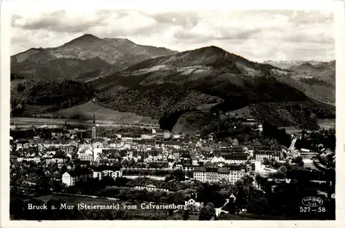 Bruck a.d.Mur/Steiermark - vom Calvarienberg -325074