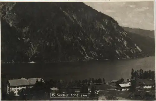 Achensee/Tirol und Umgebung - Seehof -325738