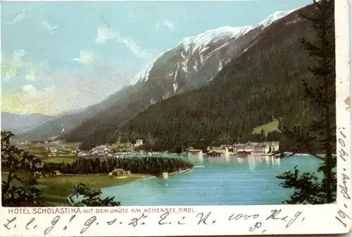 Achensee/Tirol und Umgebung - Hotel Scholastika mit dem unnütz -325896