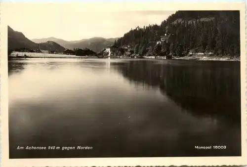 aAchensee/Tirol, Orte und Umgebung - Am Achensee, gegen Norden -324346