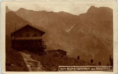 Achensee/Tirol und Umgebung - Achensee, Bärenbadalm -325942