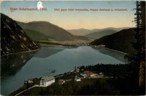 Achensee, Hotel Achenseehof, Hotel Scholastika, Mayers Gasthaus -324366