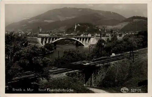 Bruck a.d. Mur/Steiermark - Neue Eisenbahnbrücke -325354