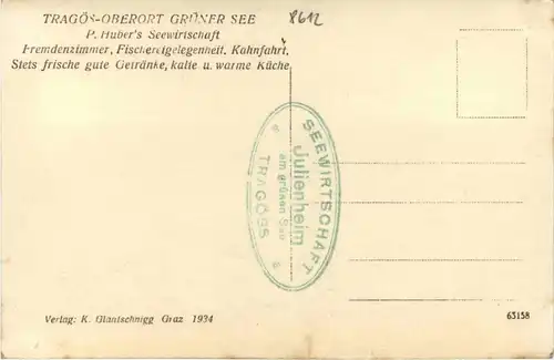 Tragöss-Oberort/Steiermark und Umgebung - Grüner See -325616