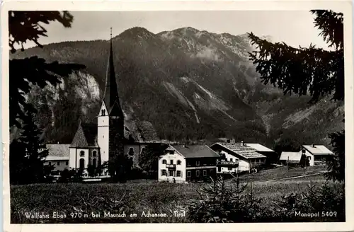 Achensee/Tirol und Umgebung - Wallfahrt Eben bei Maurach -325716