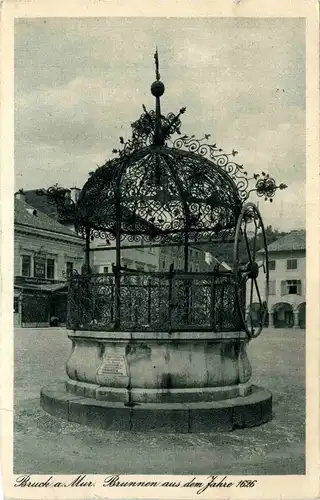 Bruck a.d. Mur/Steiermark - Brunnen aus dem Jahre 1626 -325230