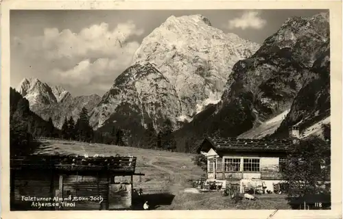 Achensee/Tirol und Umgebung - Falzturner Alm mit Sonnjoch -325742