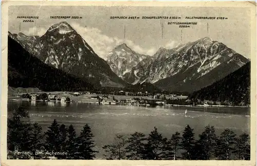 Achensee/Tirol Orte und Umgebung, Achensee, Pertisau, div.Berge -324626