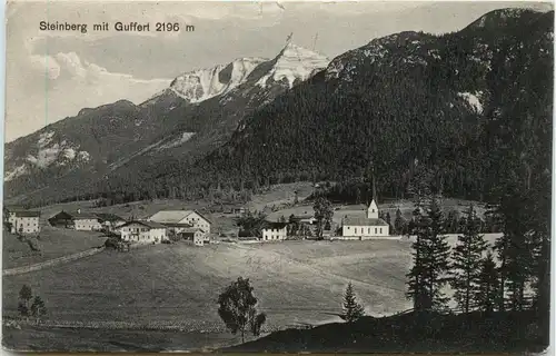 Achensee/Tirol und Umgebung - Steinberg mit Guffert -325654