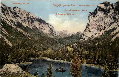 Tragöss-Oberort/Steiermark und Umgebung - Grüner See und div.Berge -325540