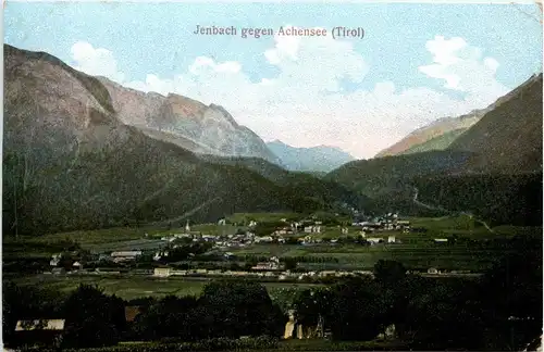 Tirol/div. Orte, Berge und Umgebung - Jenbach gegen Achensee -326356