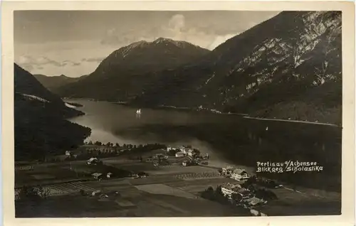 Achensee, Pertisau, Blick gegen Scholastika -324786