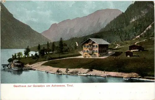 Achensee/Tirol und Umgebung - Gasthaus zur Gaisalpe -325680