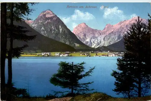 Achensee, Pertisau, Blick gegen Scholastika -324906