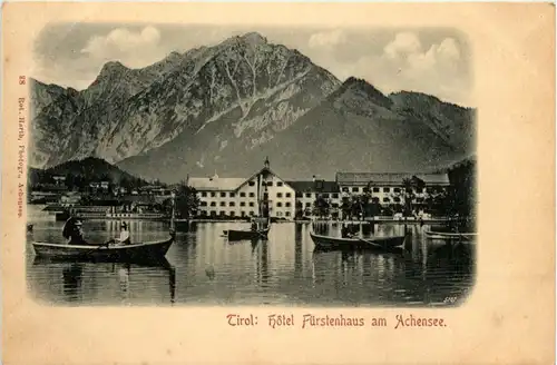 Achensee/Tirol und Umgebung - Achensee, Hotel Fürstenhaus in Pertisau -325978