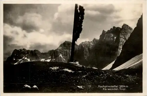 Tirol/div. Orte, Berge und Umgebung - Karwendel, Hochalmsattel -326248