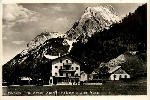 Hinterriss mit Risser und Laliderfalken - Hotel Alpenhof -326968