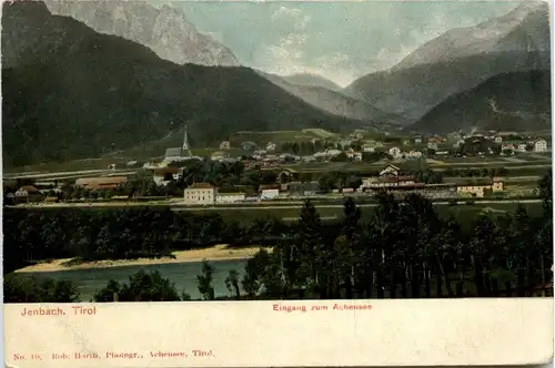 Tirol/div. Orte, Berge und Umgebung - Jenbach , Eingang zum Achensee -326360