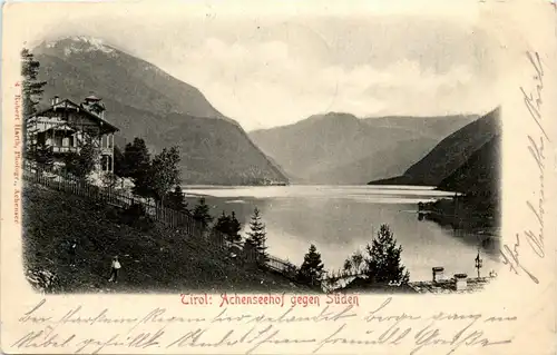 Achensee/Tirol und Umgebung - Achenseehof gegen Süden -326984