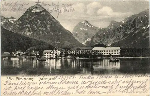 Achensee/Tirol und Umgebung - Achensee, Hotel Fürstenhaus, -325954