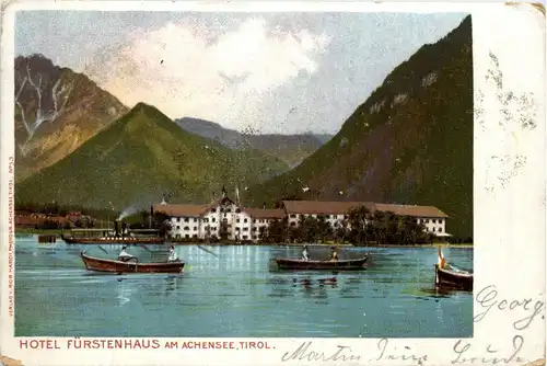 Achensee/Tirol und Umgebung - Achensee, Hotel Fürstenhaus, -325974