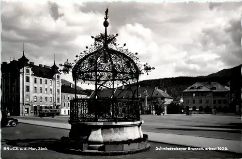 Bruck a.d. Mur/Steiermark - Schmiedeeisener Brunnen von 1626 -326502