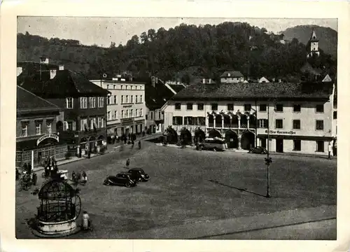 Bruck a.d. Mur/Steiermark - Schlossberg mit Hauptplatz -326568