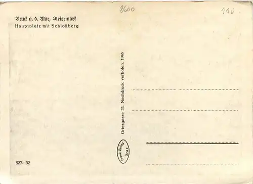 Bruck a.d. Mur/Steiermark - Schlossberg mit Hauptplatz -326568