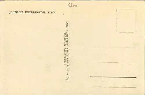 Tirol/div. Orte, Berge und Umgebung - Jenbach -326352