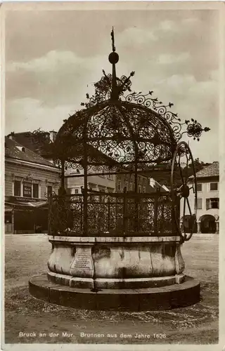 Bruck a.d. Mur/Steiermark - Brunnen aus dem Jahre 1626 -325426