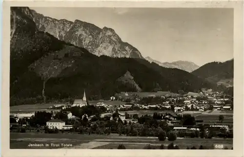 Tirol/Div. Orte, Berge und Umgebung - Jenbach: Totale -326176