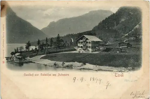 Achensee/Tirol und Umgebung - Gasthof zur Gaisalpe am Achensee -326936