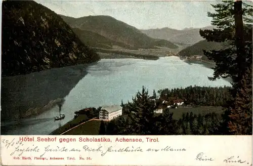 Achensee/Tirol und Umgebung - Hotel Seehof gegen Scholastika -325706
