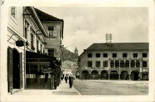 Bruck a.d. Mur/Steiermark - Hauptplatz mit Schlossberg -326998