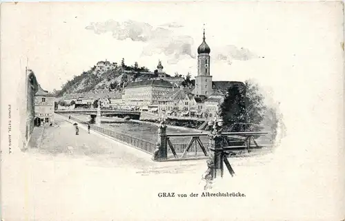 Graz von der Albrechtsbrücke -291528