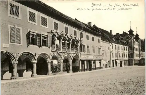 Bruck a.d. Mur/Steiermark - Historisches Gebäude aud dem 15 Jhd. -327012