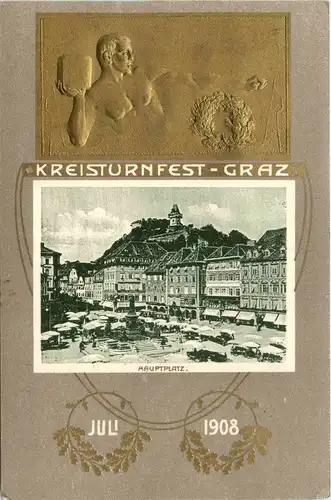 Kreisturnfest 1908 Graz -291422