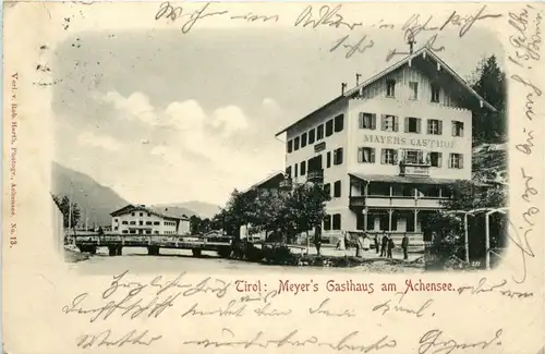 Achensee/Tirol und Umgebung - Meyers Gasthaus am Achensee -327074