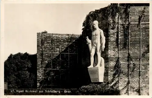 27. Regiment Denkmal am Schlossberg Graz -291640