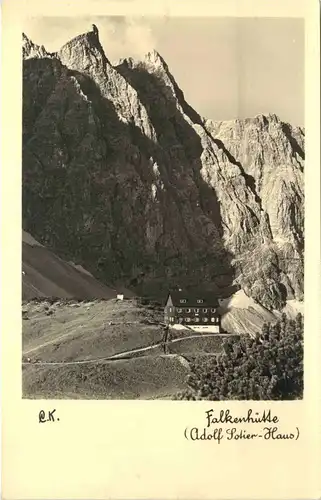 Achensee/Tirol und Umgebung - Karwendel: Falkenhütte Adolf-Sotier Haus -325930