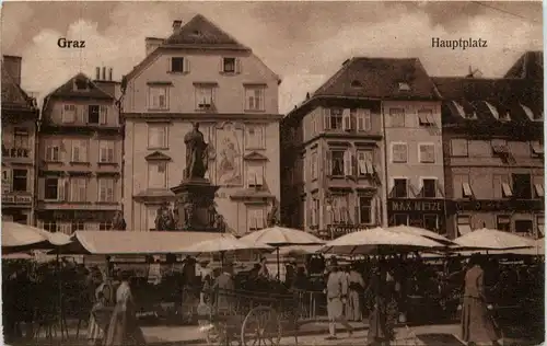 Graz - Hauptplatz mit Markt -291858