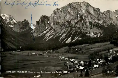 Tragöss-Oberort/Steiermark und Umgebung - gegen Griesmauer und Pribitz -326824